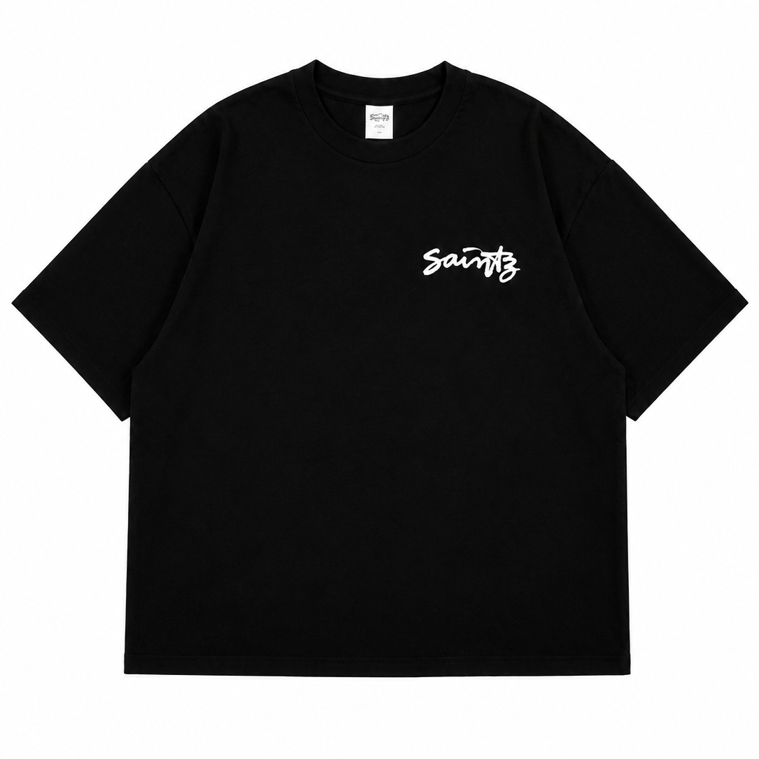 FRANKLIN SAINTZ TEE BLACK