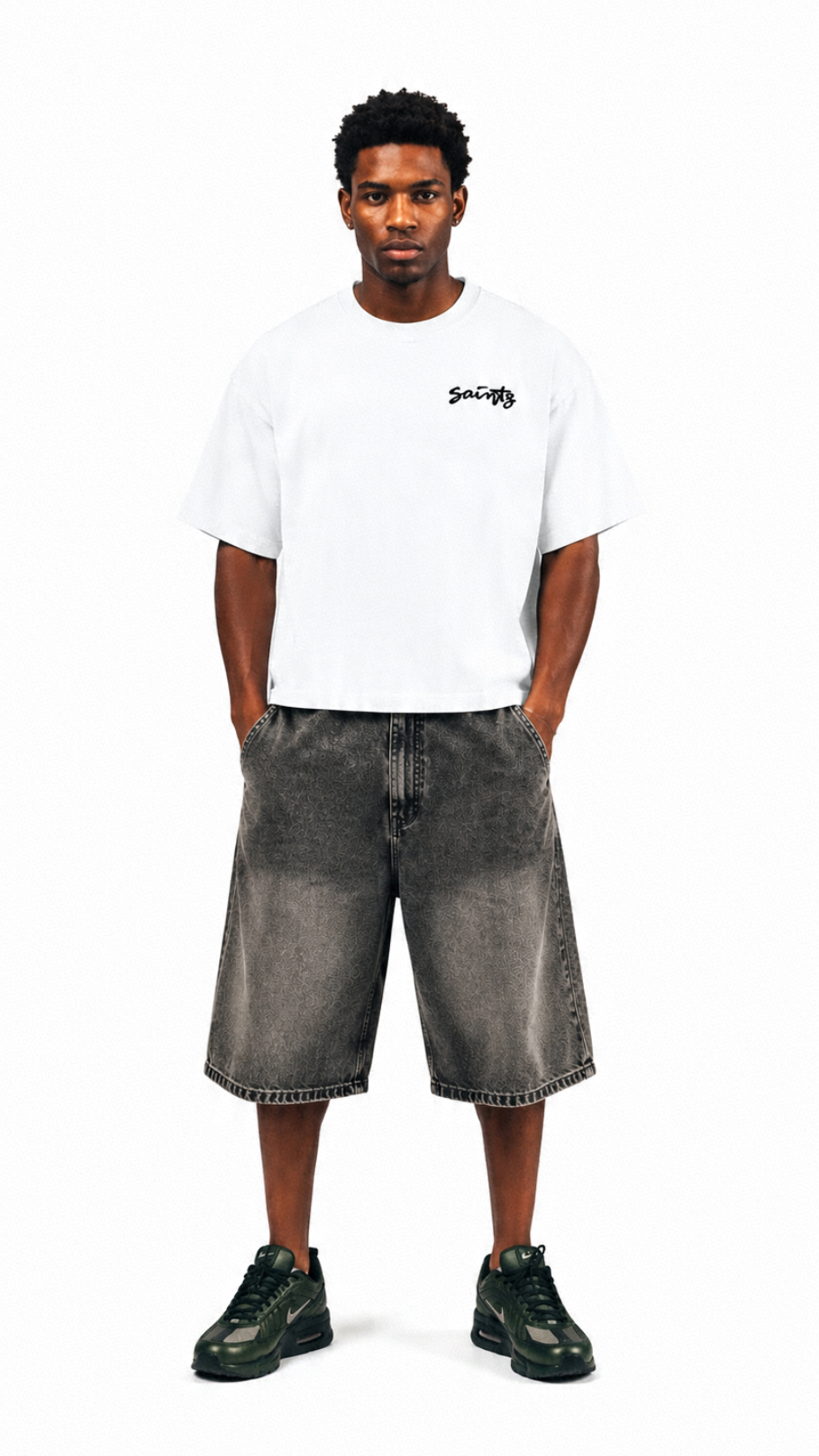 FRANKLIN SAINTZ TEE WHITE