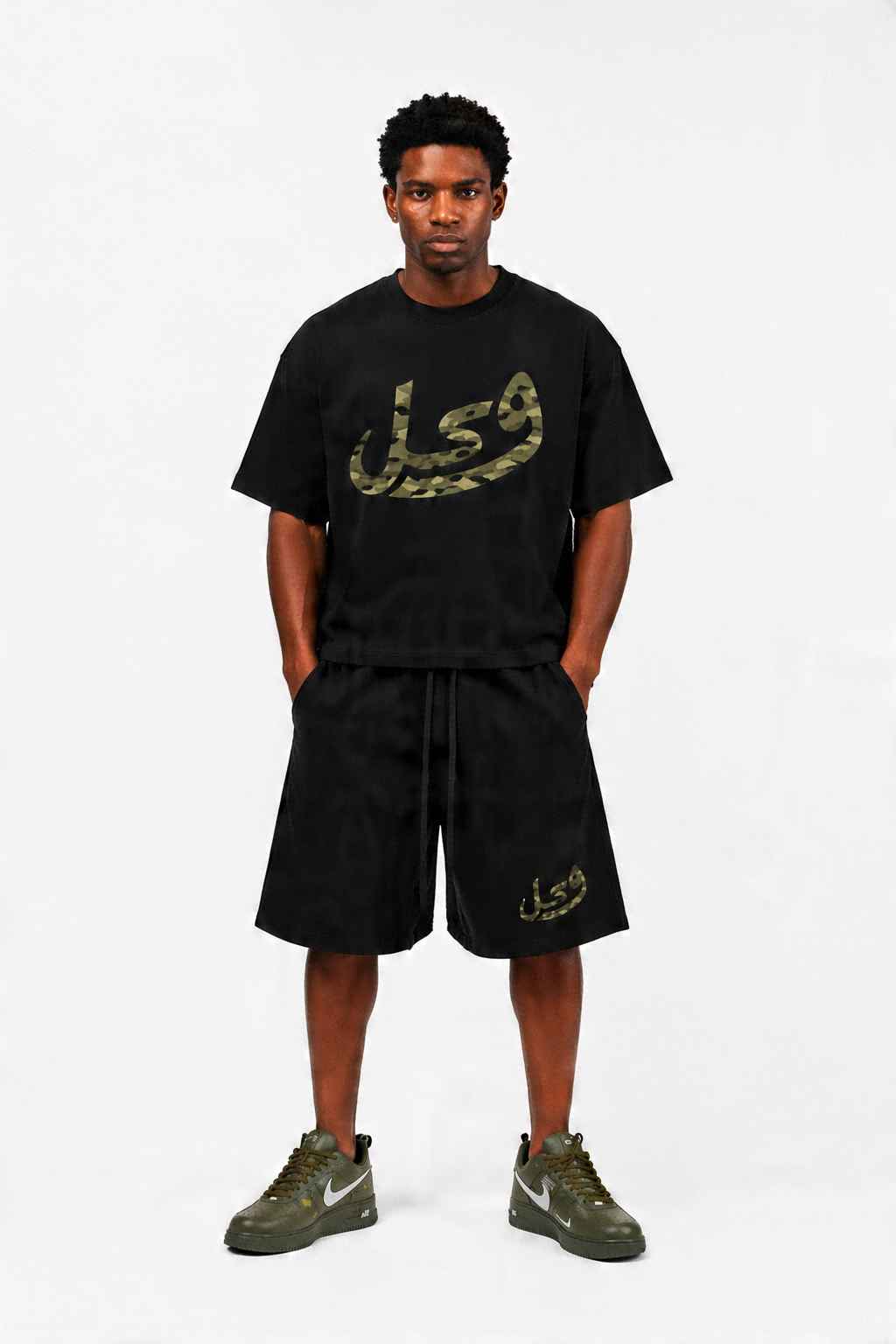 MILITAR SHORT BLACK