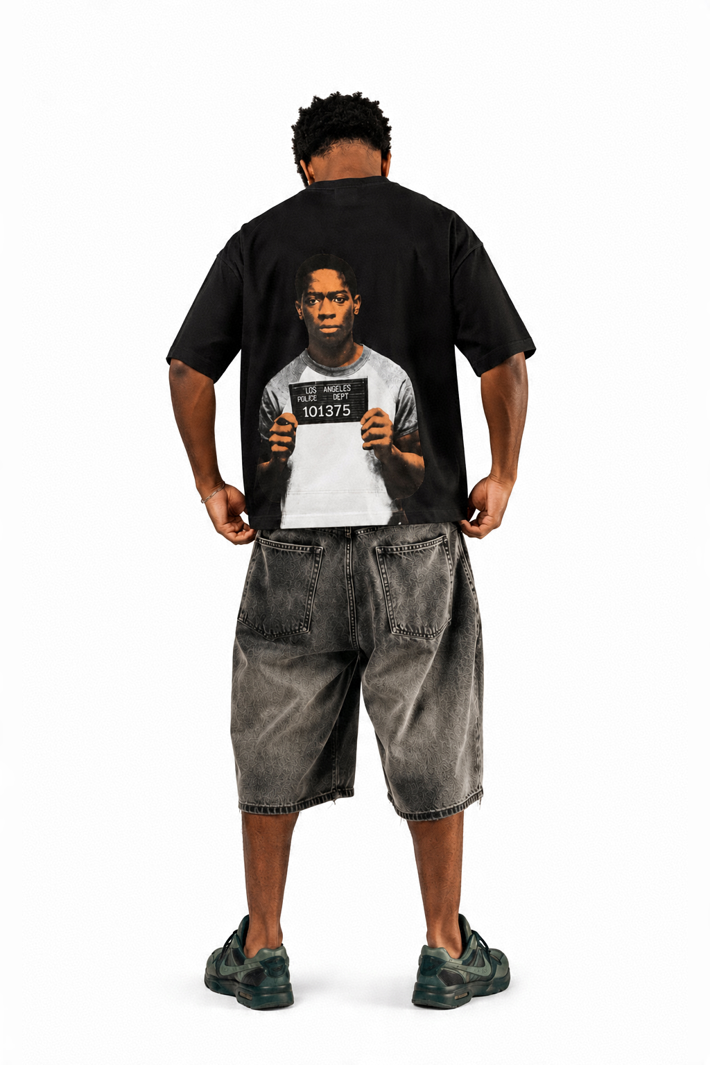 FRANKLIN SAINTZ TEE BLACK